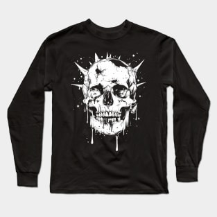 Skull Asteroid Long Sleeve T-Shirt